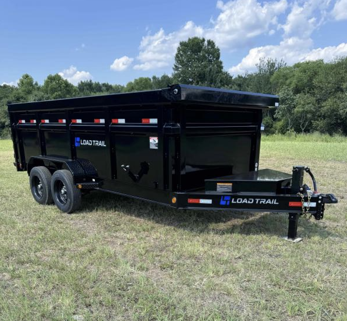 84" x 16' Dump Trailer for rent in Blanchard, Oklahoma – WrightWay Trailer Rentals