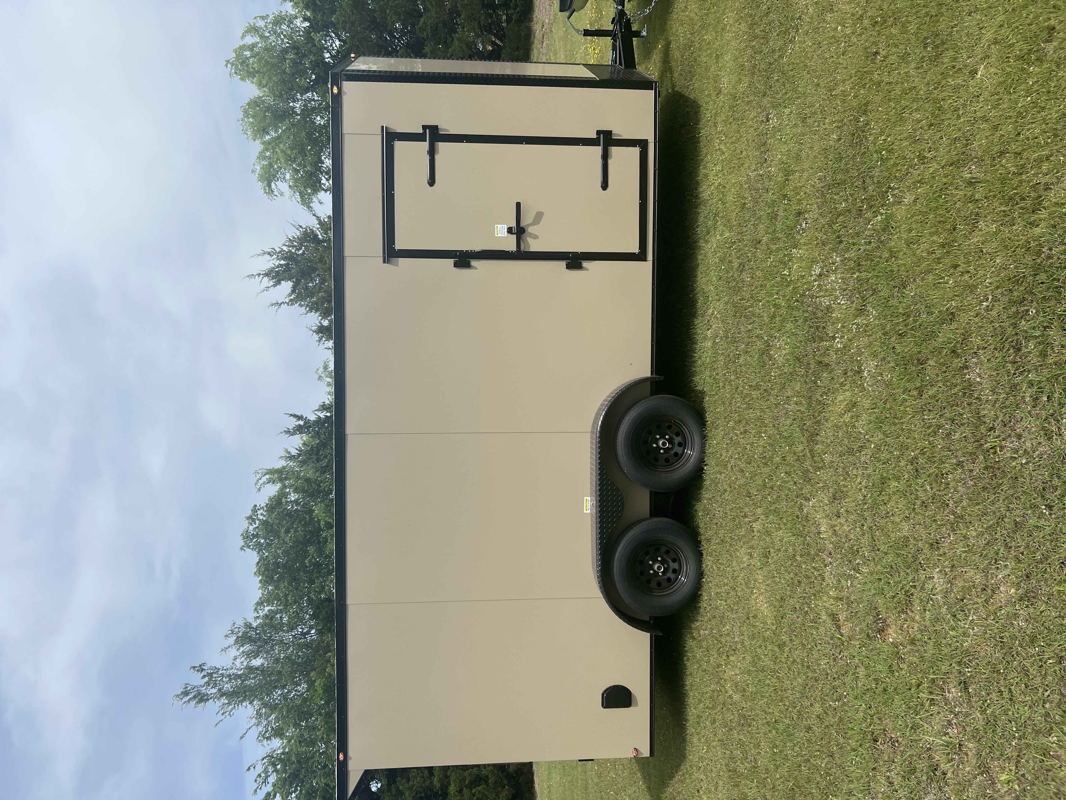 2026 16x7 Enclosed Trailer for rent in Blanchard, Oklahoma – WrightWay Trailer Rentals