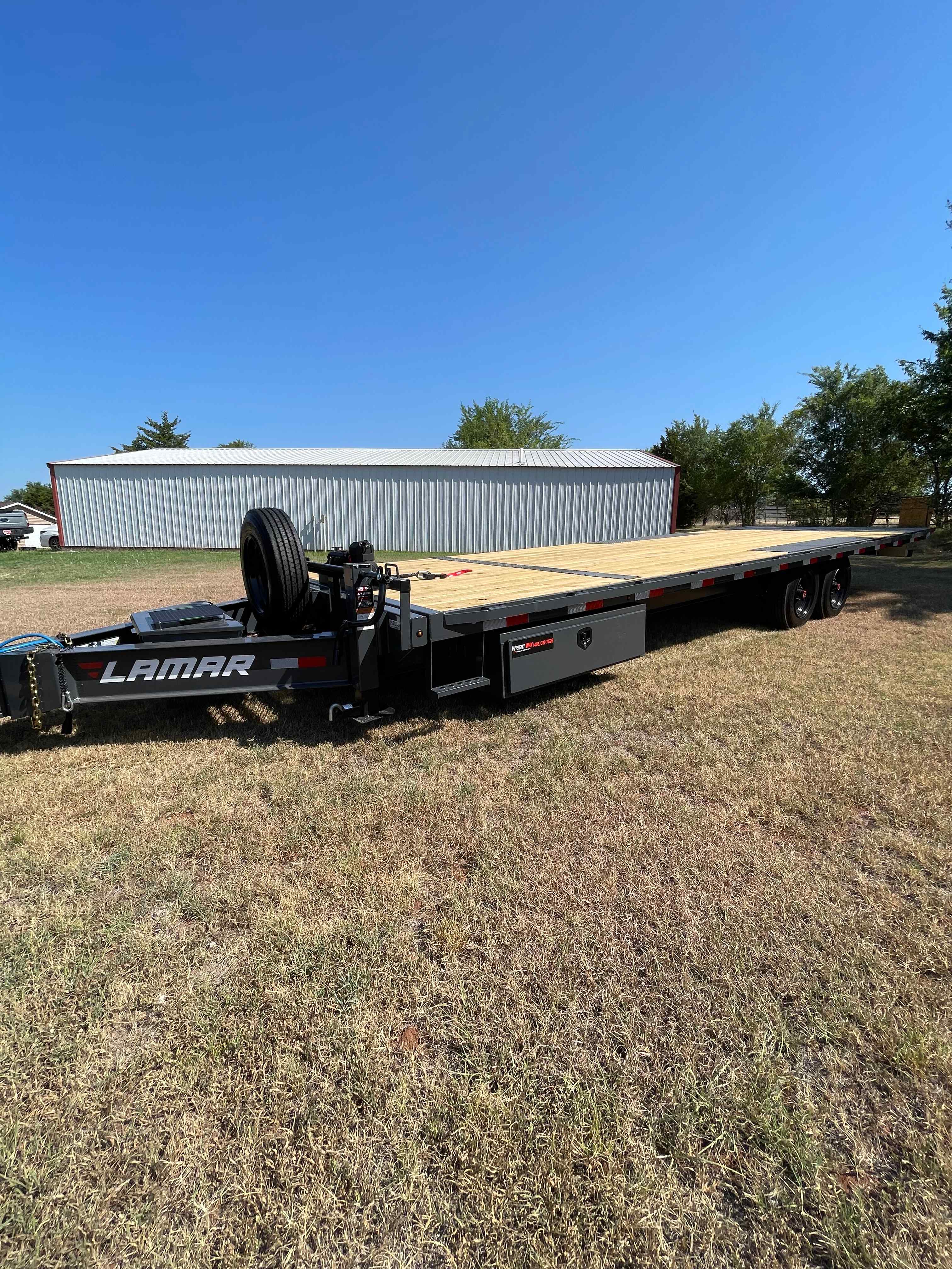 26 foot tilt deck trailer rental in Blanchard Oklahoma – 10000 lb capacity