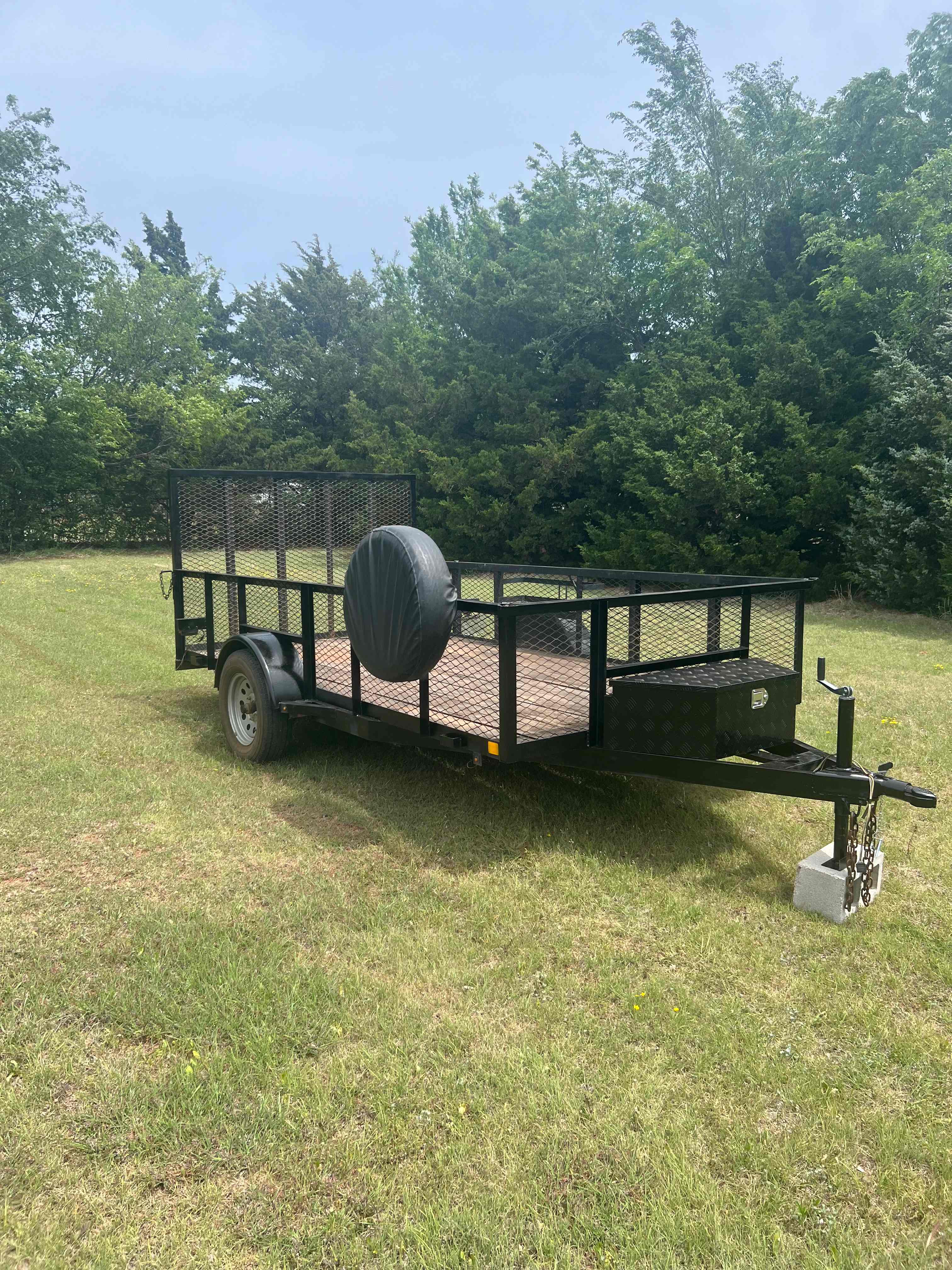 72" x 12' Utility Trailer for rent in Blanchard, Oklahoma – WrightWay Trailer Rentals